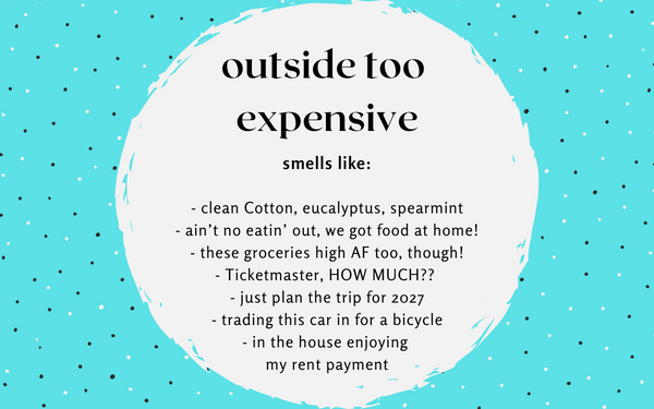 Outside Too Expensive